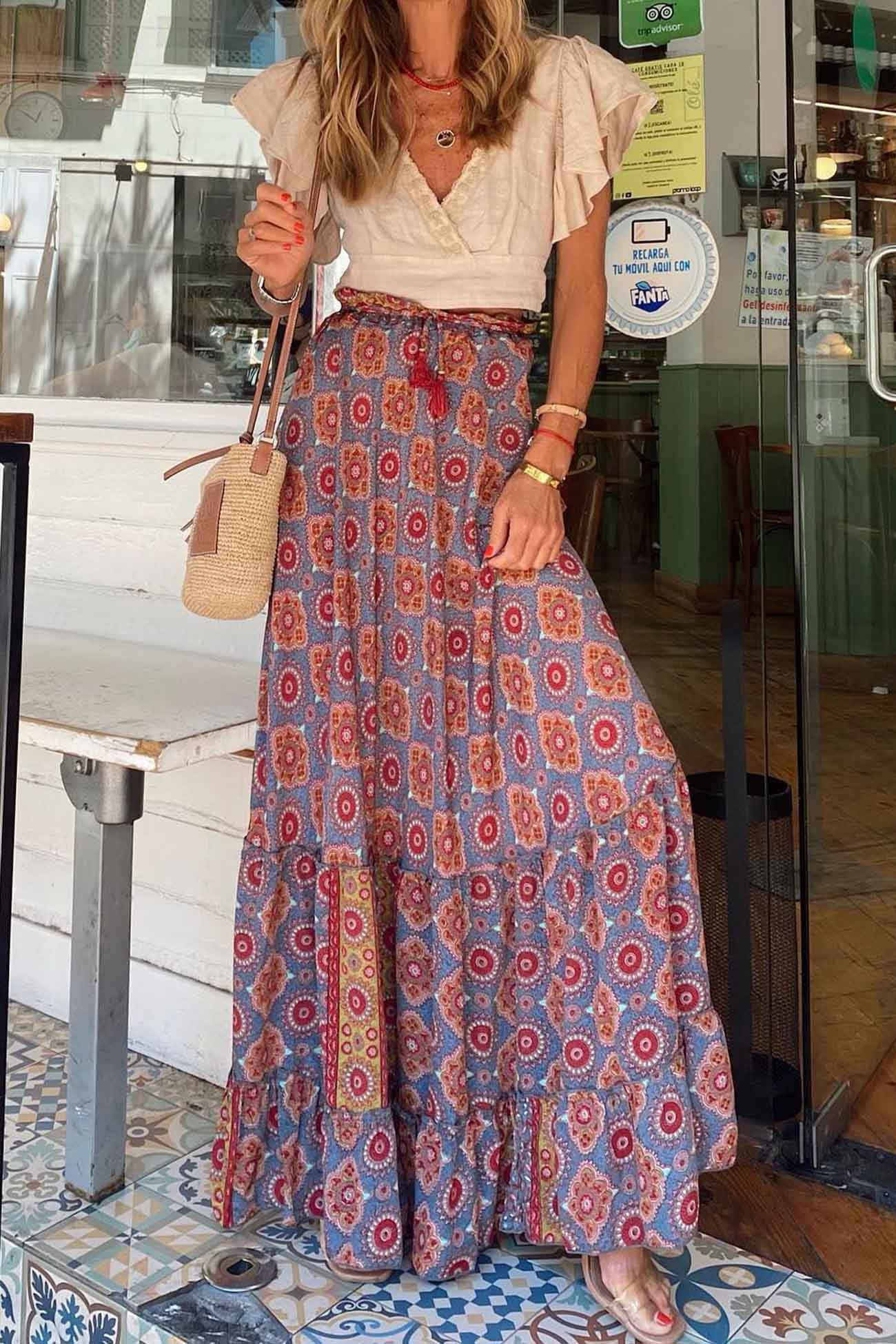 Color Dance Women's Skirt