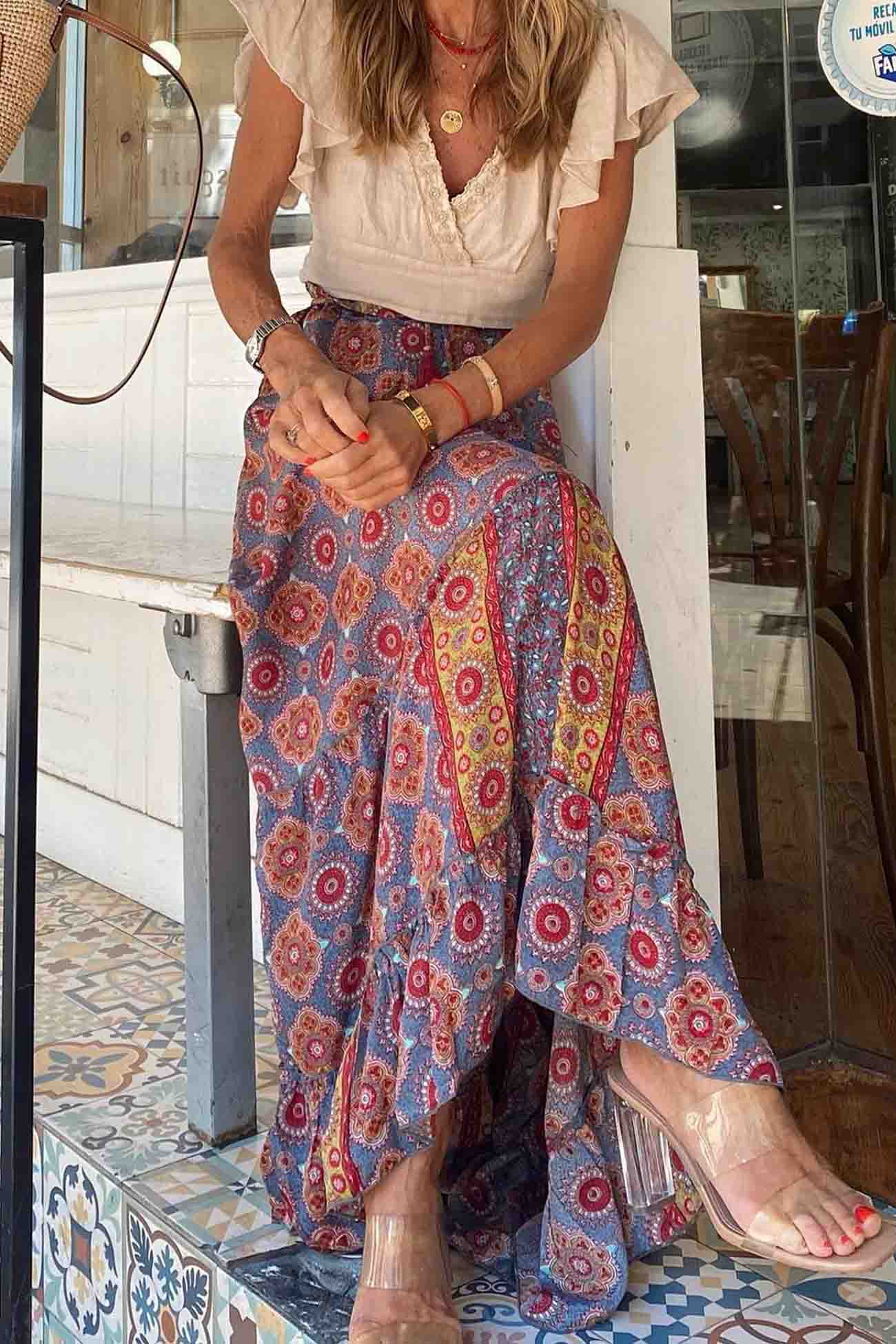 Color Dance Women's Skirt