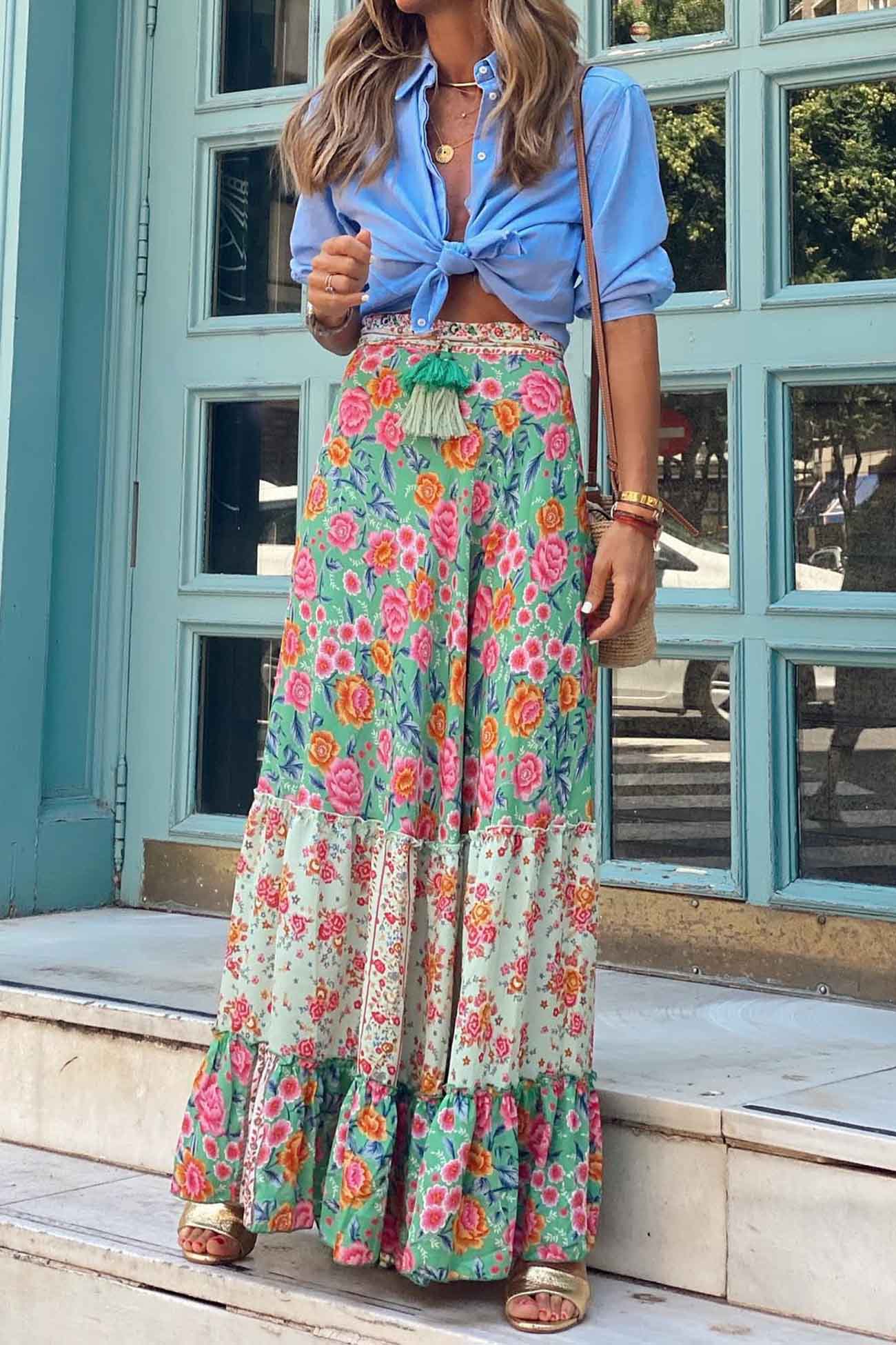 Color Dance Women's Skirt