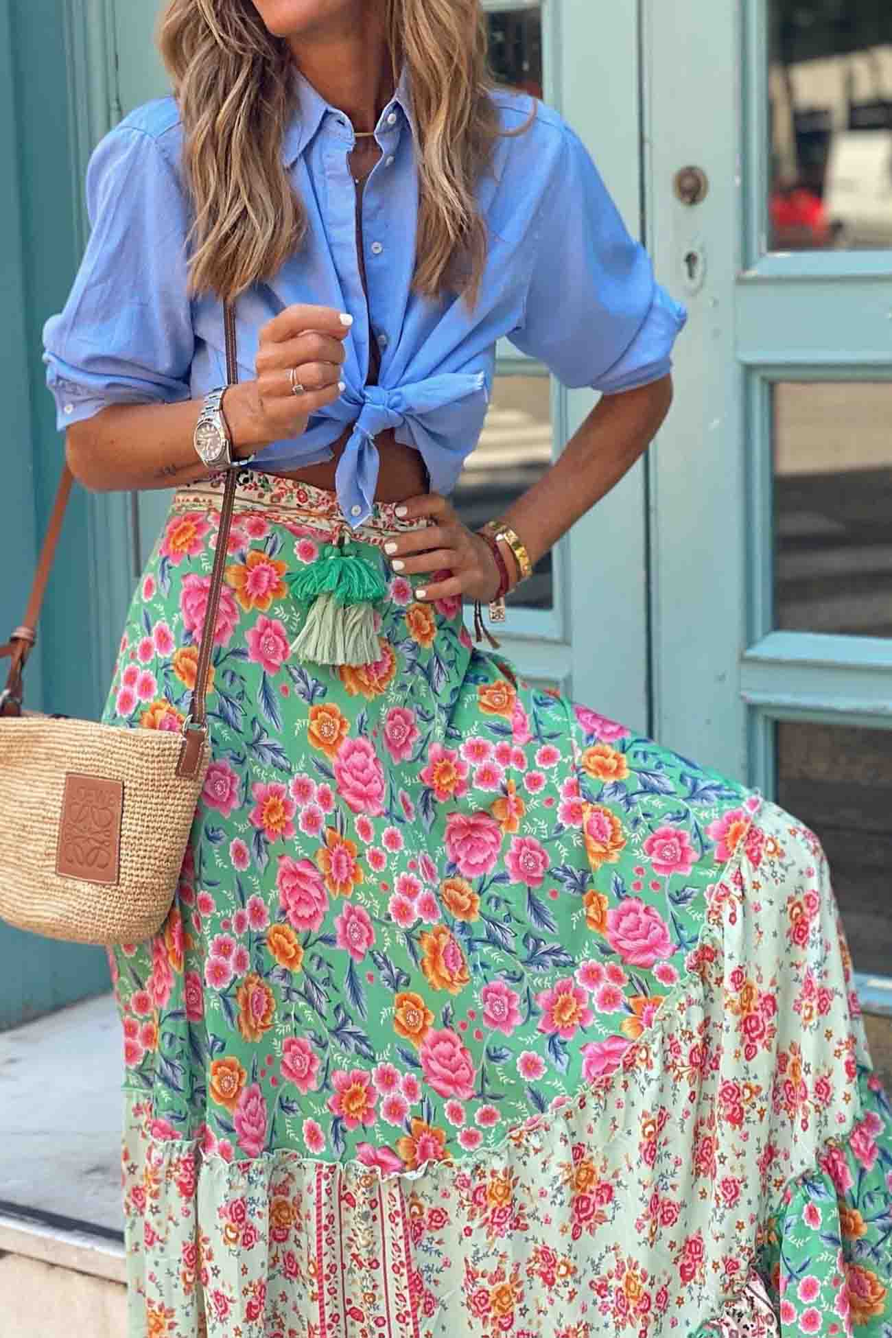 Color Dance Women's Skirt