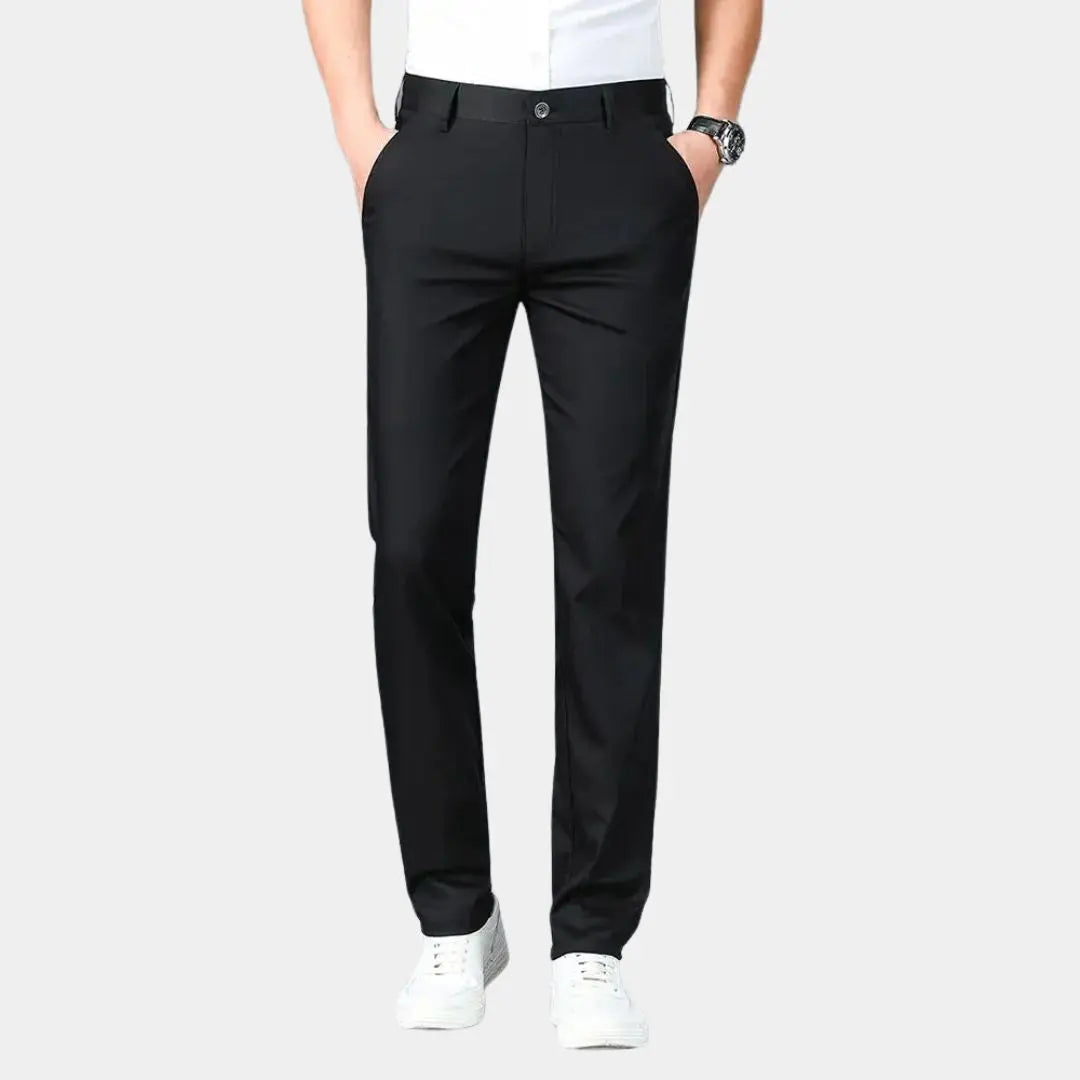 Sustainable Straight Pants Made from Bamboo Fabric
