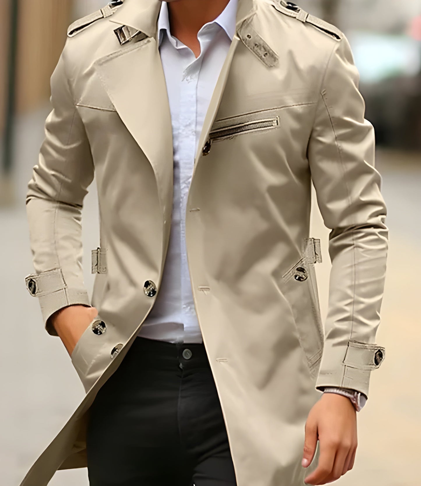 Walter Coat for Men - Elegant and Perfect for Any Occasion