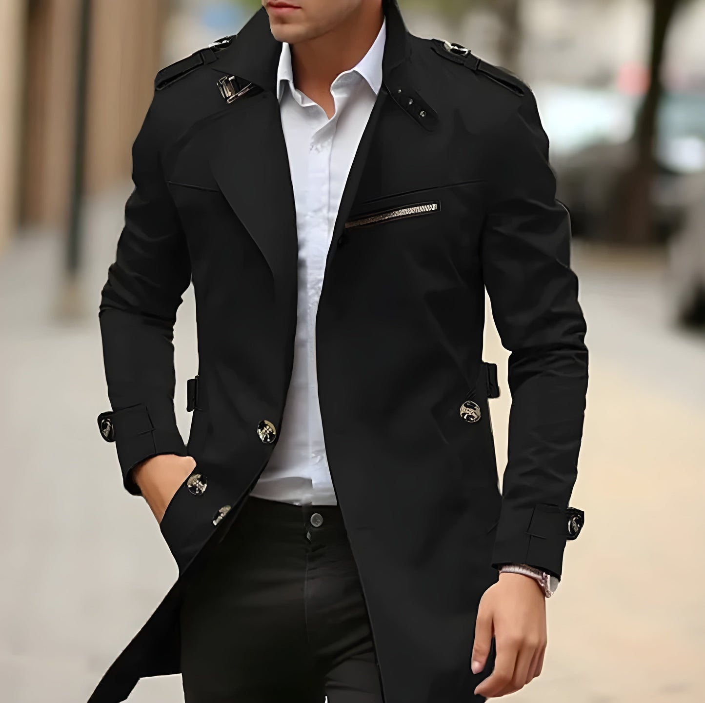Walter Coat for Men - Elegant and Perfect for Any Occasion