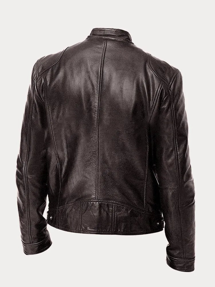 Sublim™ | Stylish Casual Leather Jacket