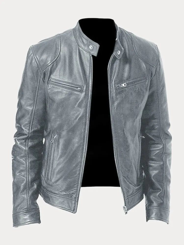 Sublim™ | Stylish Casual Leather Jacket