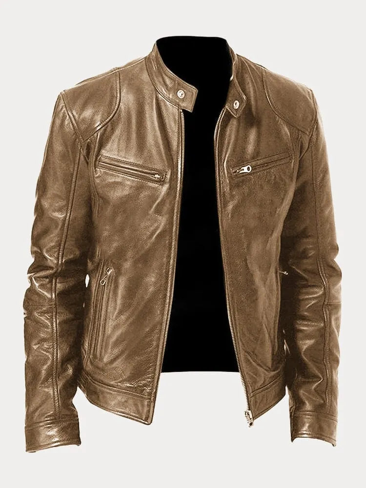 Sublim™ | Stylish Casual Leather Jacket