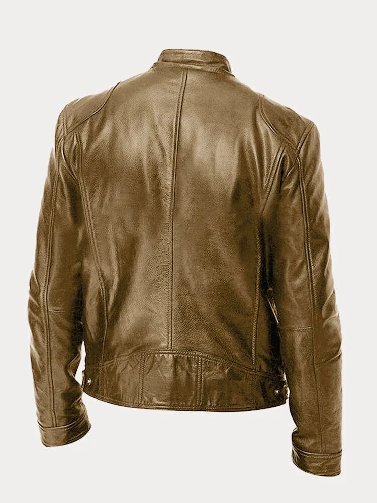 Sublim™ | Stylish Casual Leather Jacket