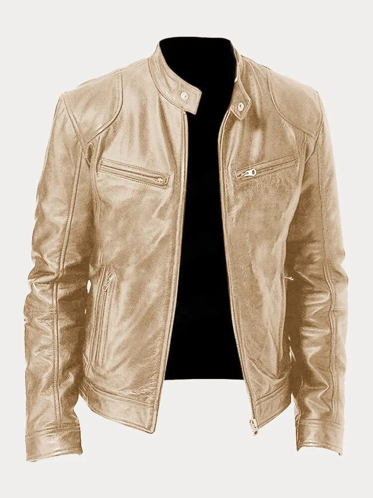 Sublim™ | Stylish Casual Leather Jacket