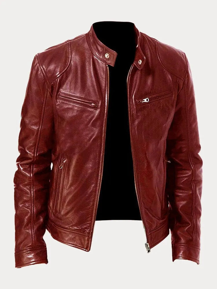 Sublim™ | Stylish Casual Leather Jacket