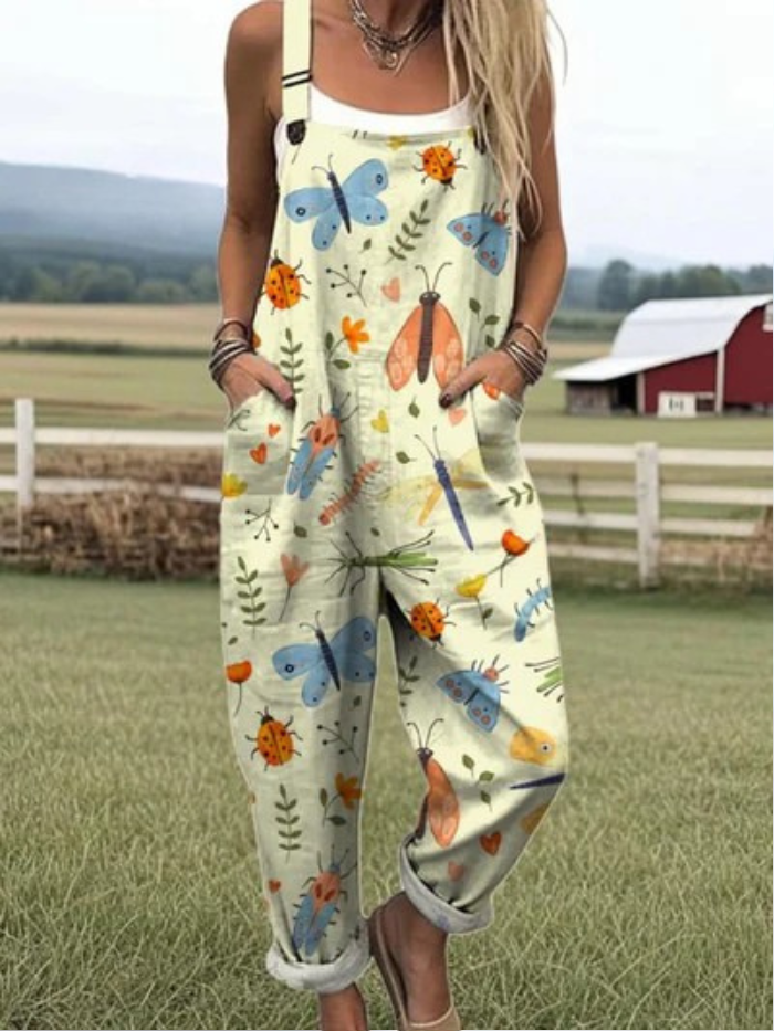 Willa | Garden Wings Overalls