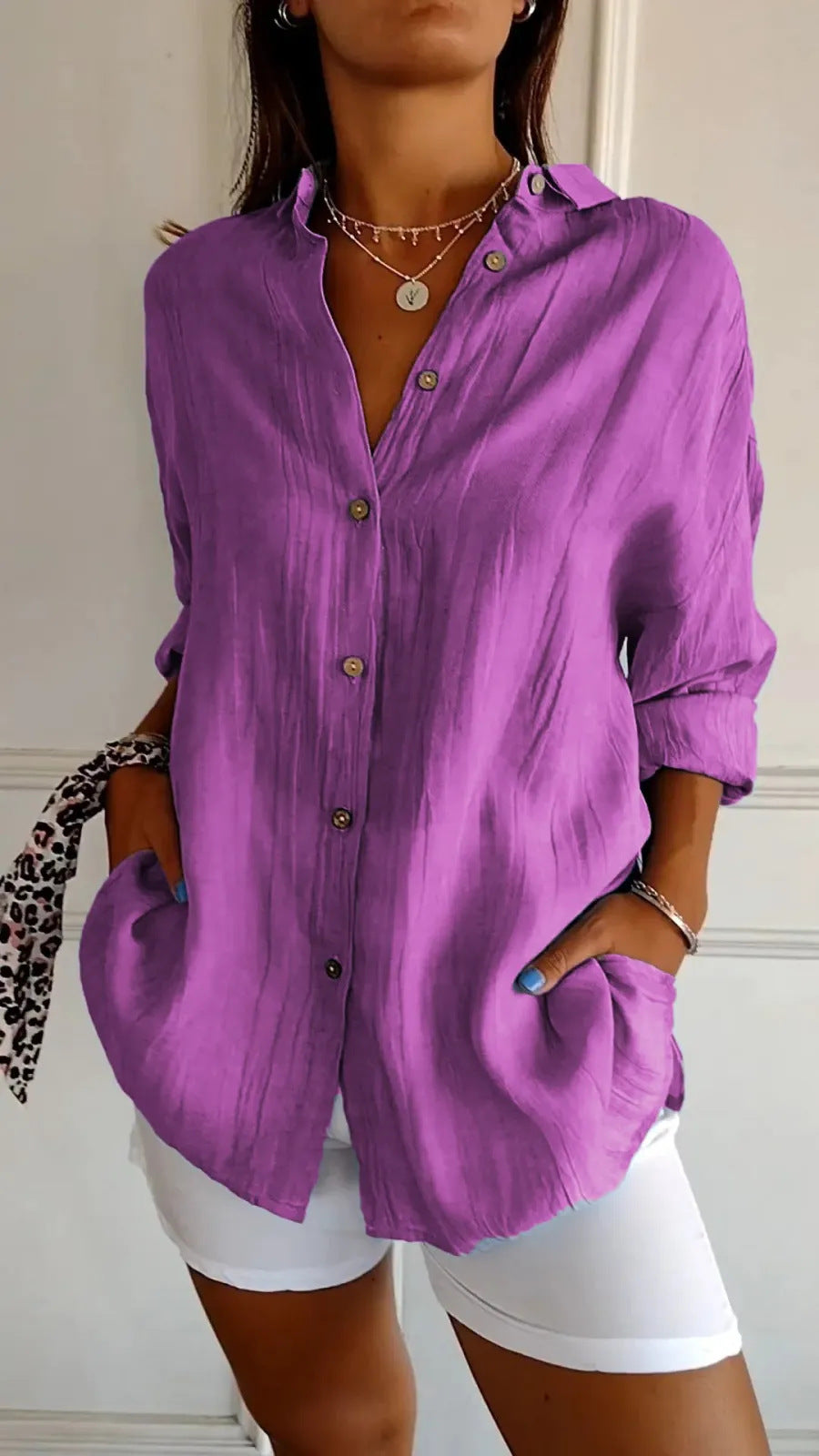 Light Time Women's Shirt Dress