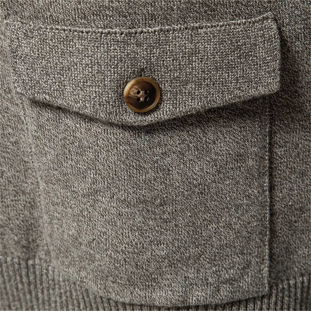 Knitted Cotton Cardigan