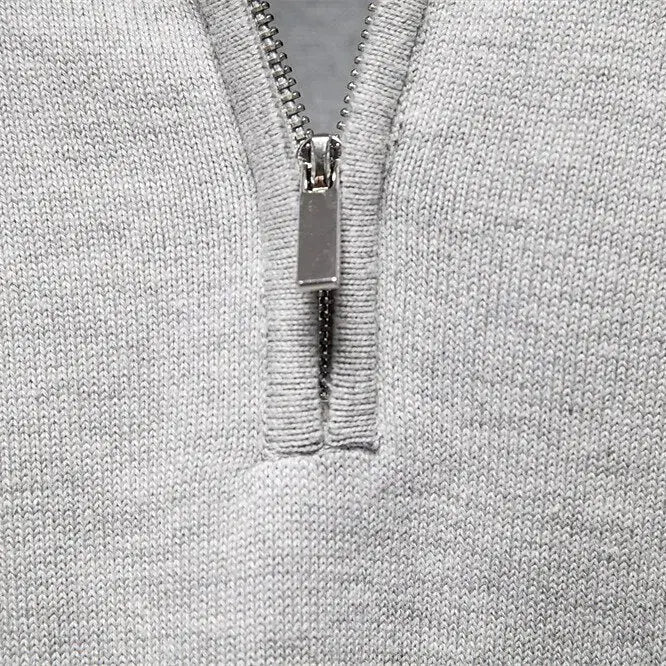 Half-Zip Knit Sweater