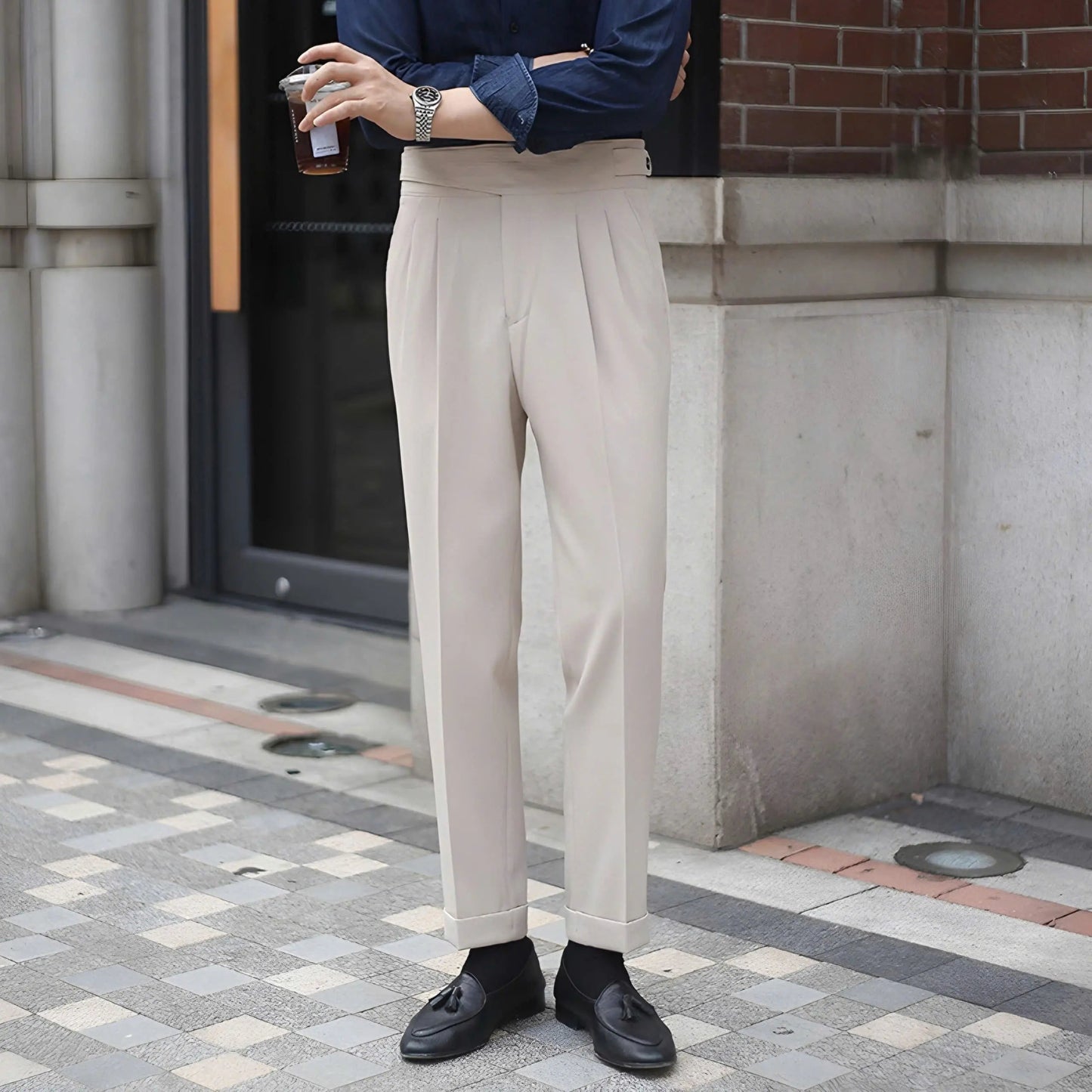 Elegant Cord Trousers