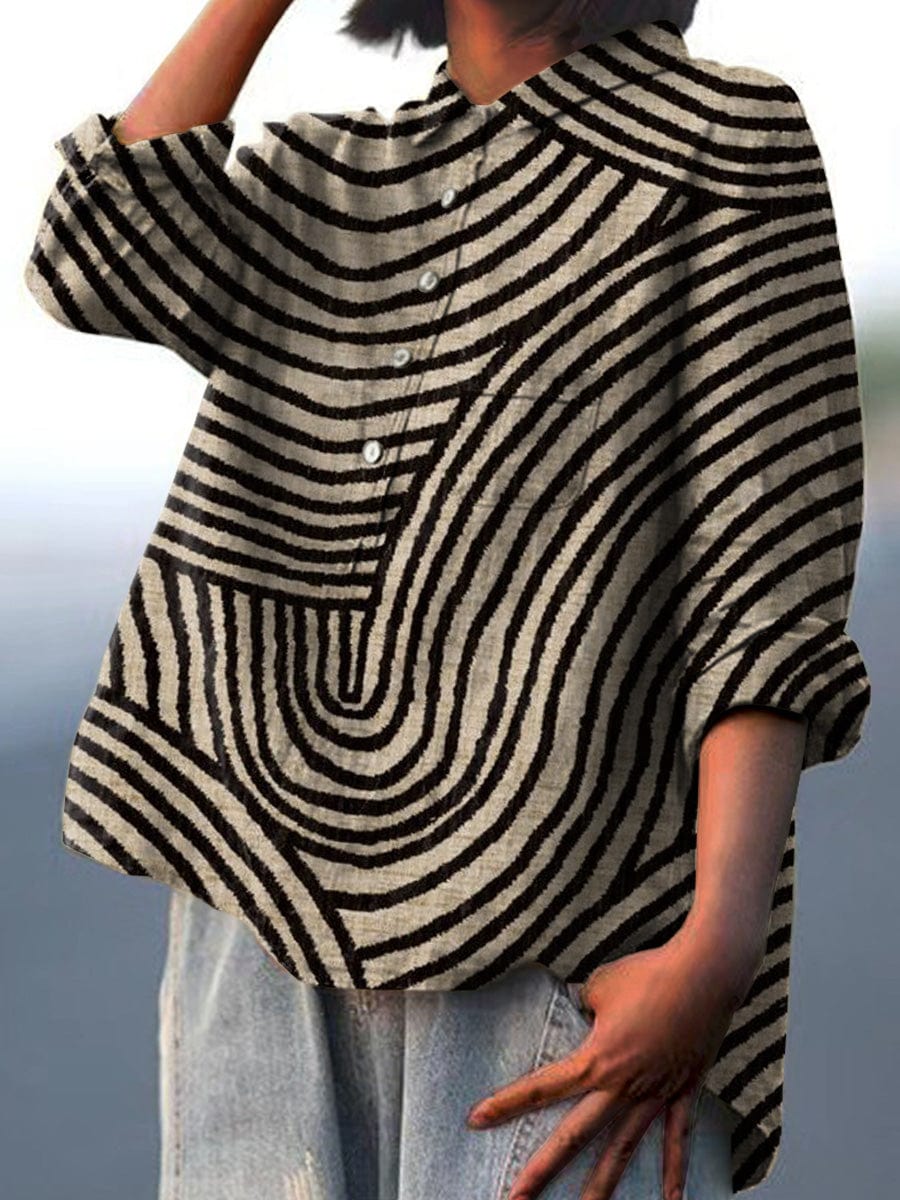 Melina™ - Linen Blouse