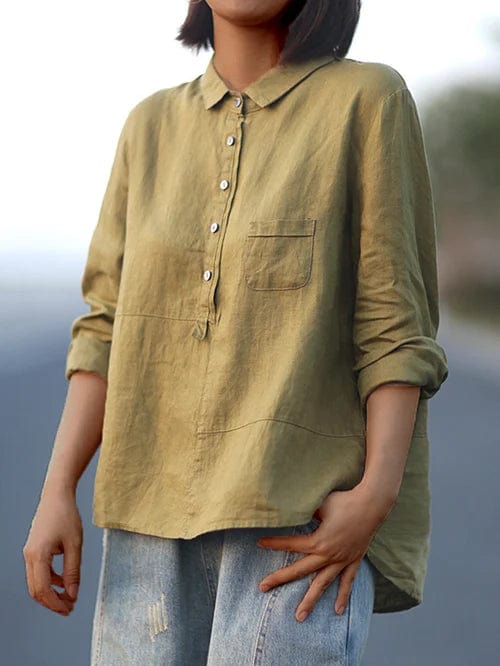Elvie™ - Linen Blouse