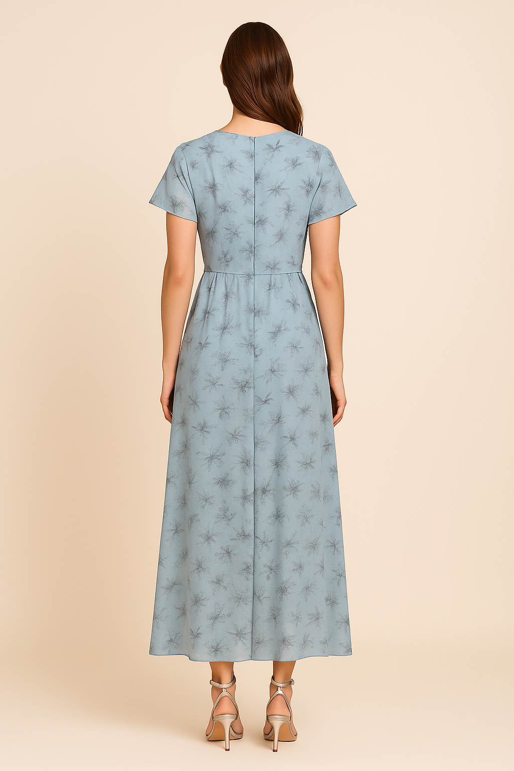 SOHO | Breathable Women's Midi Dress Elegant for Summer