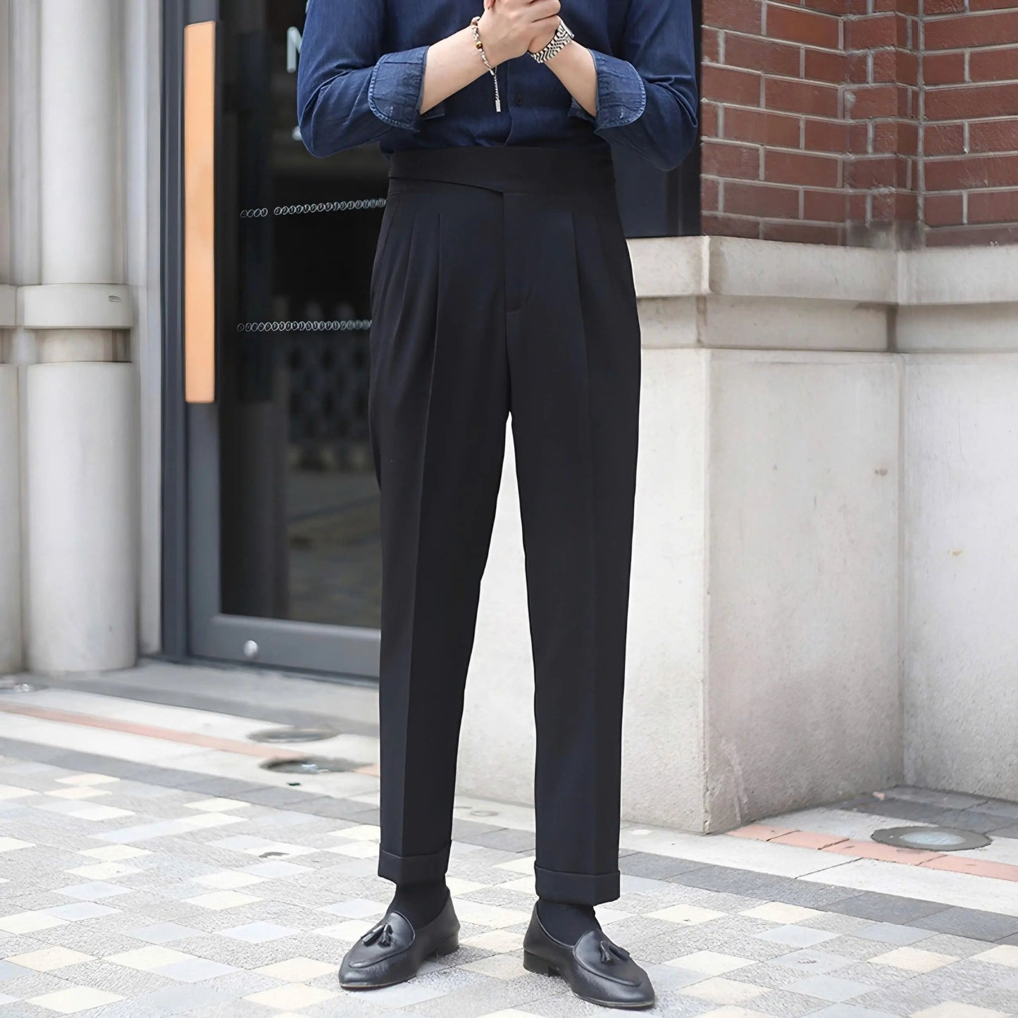 Elegant Cord Trousers