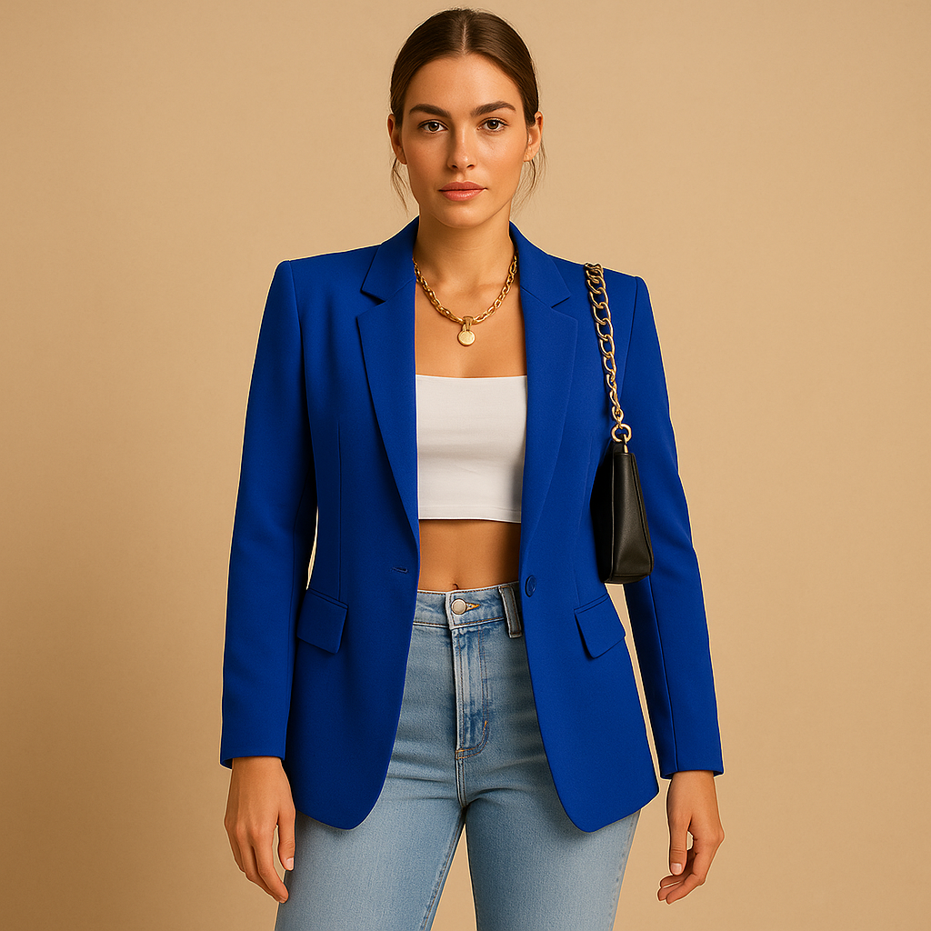 Rive™ | Elegant Fitted Blazer for Women