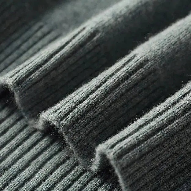 Turtleneck Sweater Made of 100% Merino Wool