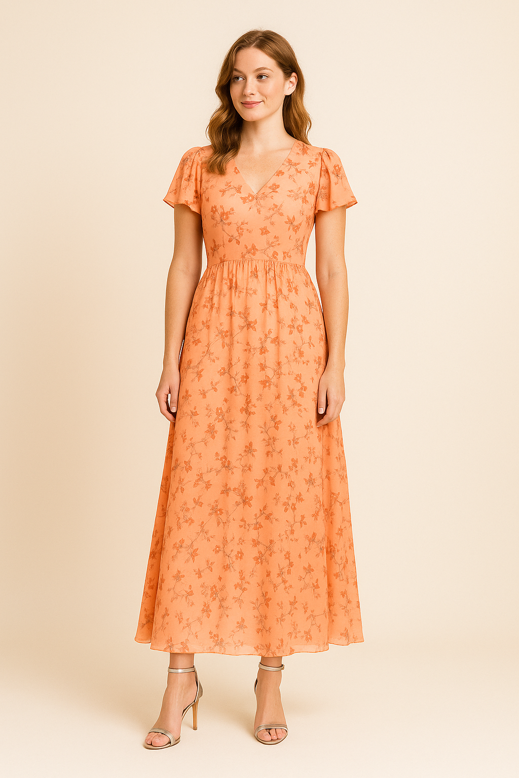 SOHO | Breathable Women's Midi Dress Elegant for Summer
