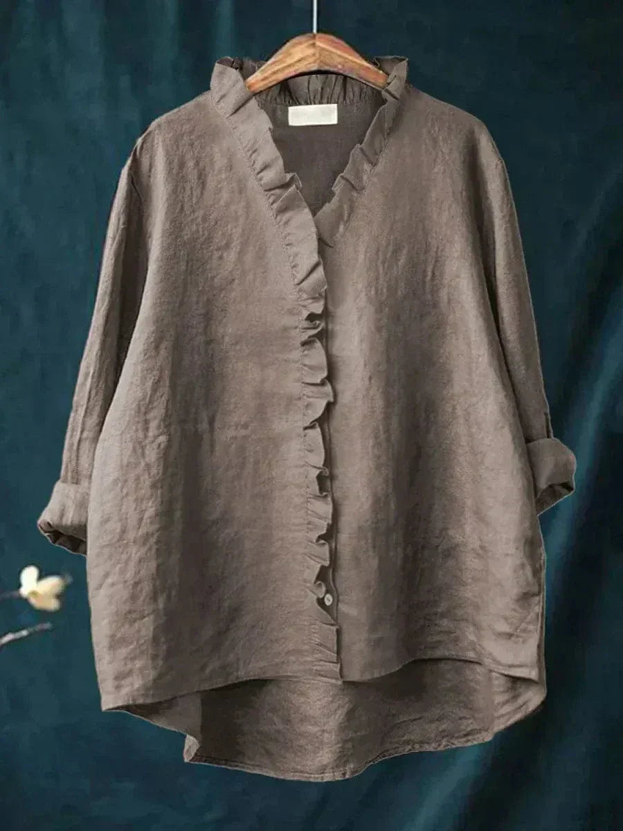 Eline™ - Linen Blouse