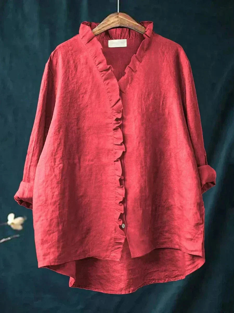 Eline™ - Linen Blouse
