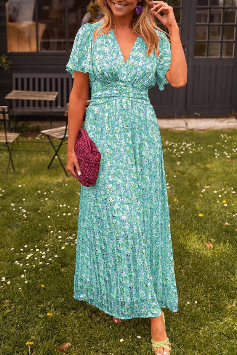 Ruth | Long Dress with V-Neck