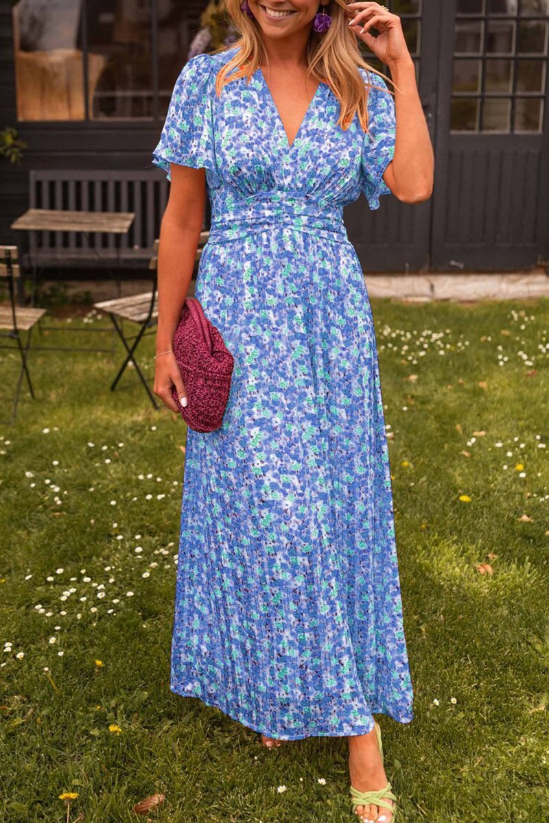 Ruth | Long Dress with V-Neck