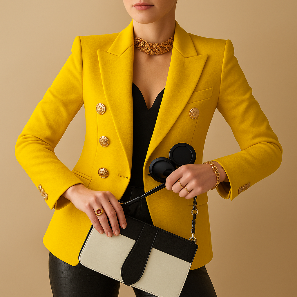Rive™ | Elegant Long Blazer for Women