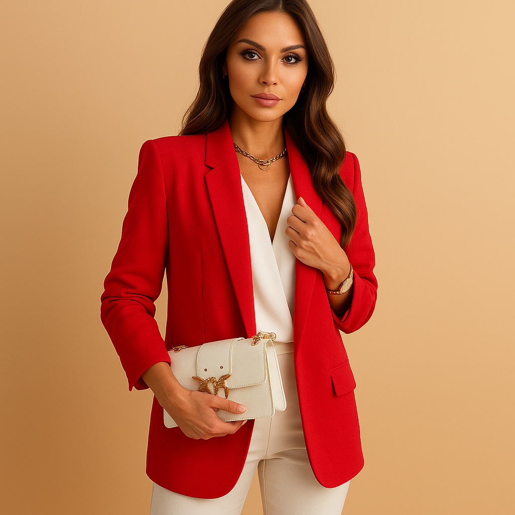 Rive™ | Elegant Long Blazer for Women