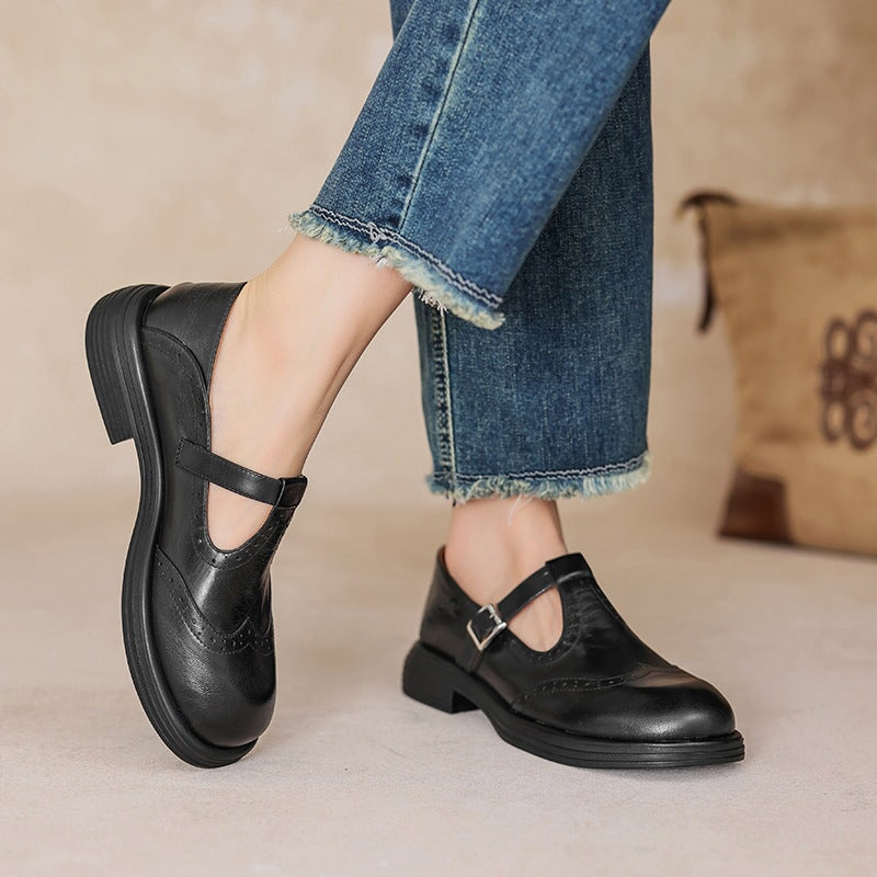 VELDA | ELEGANT MARY JANES MADE OF LEATHER