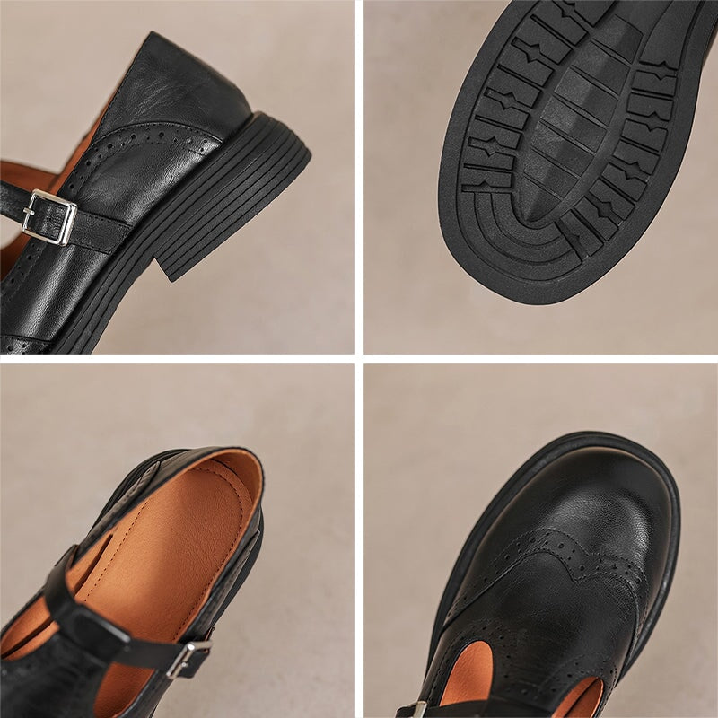 VELDA | ELEGANT MARY JANES MADE OF LEATHER