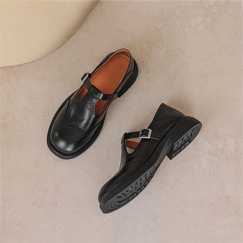 VELDA | ELEGANT MARY JANES MADE OF LEATHER