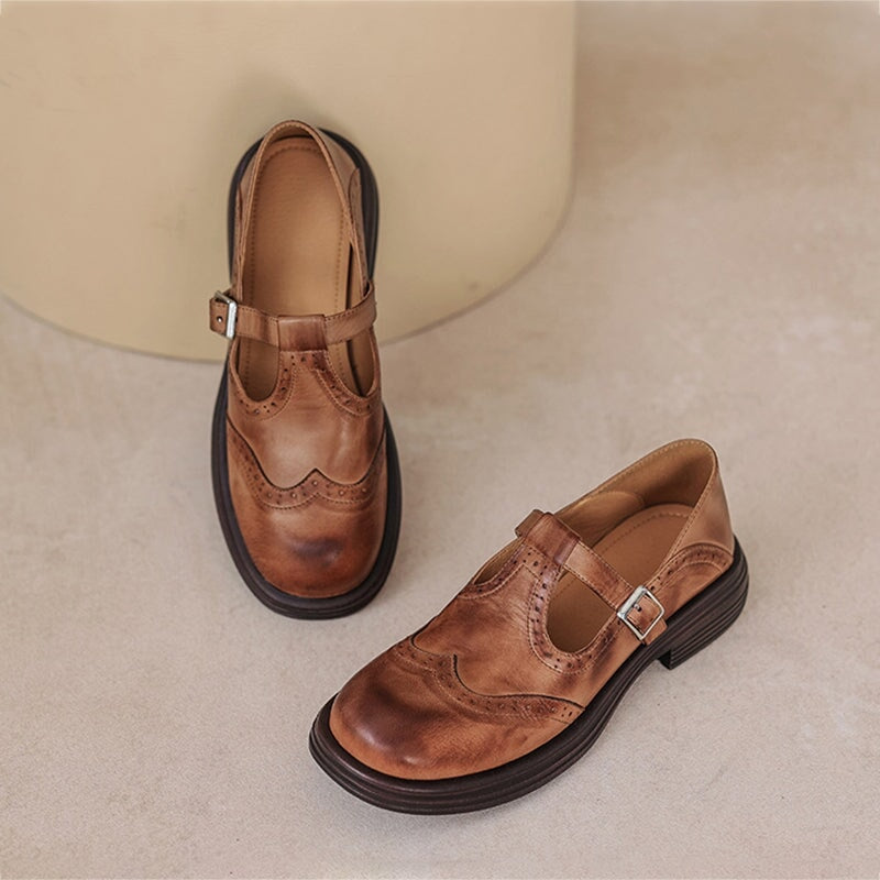 VELDA | ELEGANT MARY JANES MADE OF LEATHER