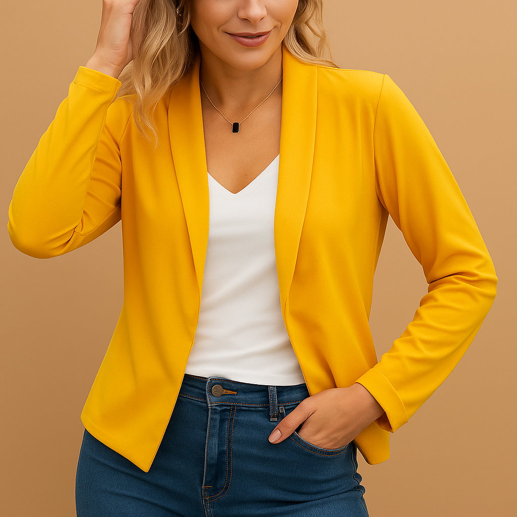 Rive™ | Elegant Open Blazer for Women, Modern Fit