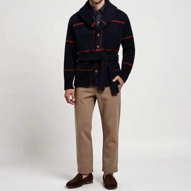Rome Pullover Coat with Belt