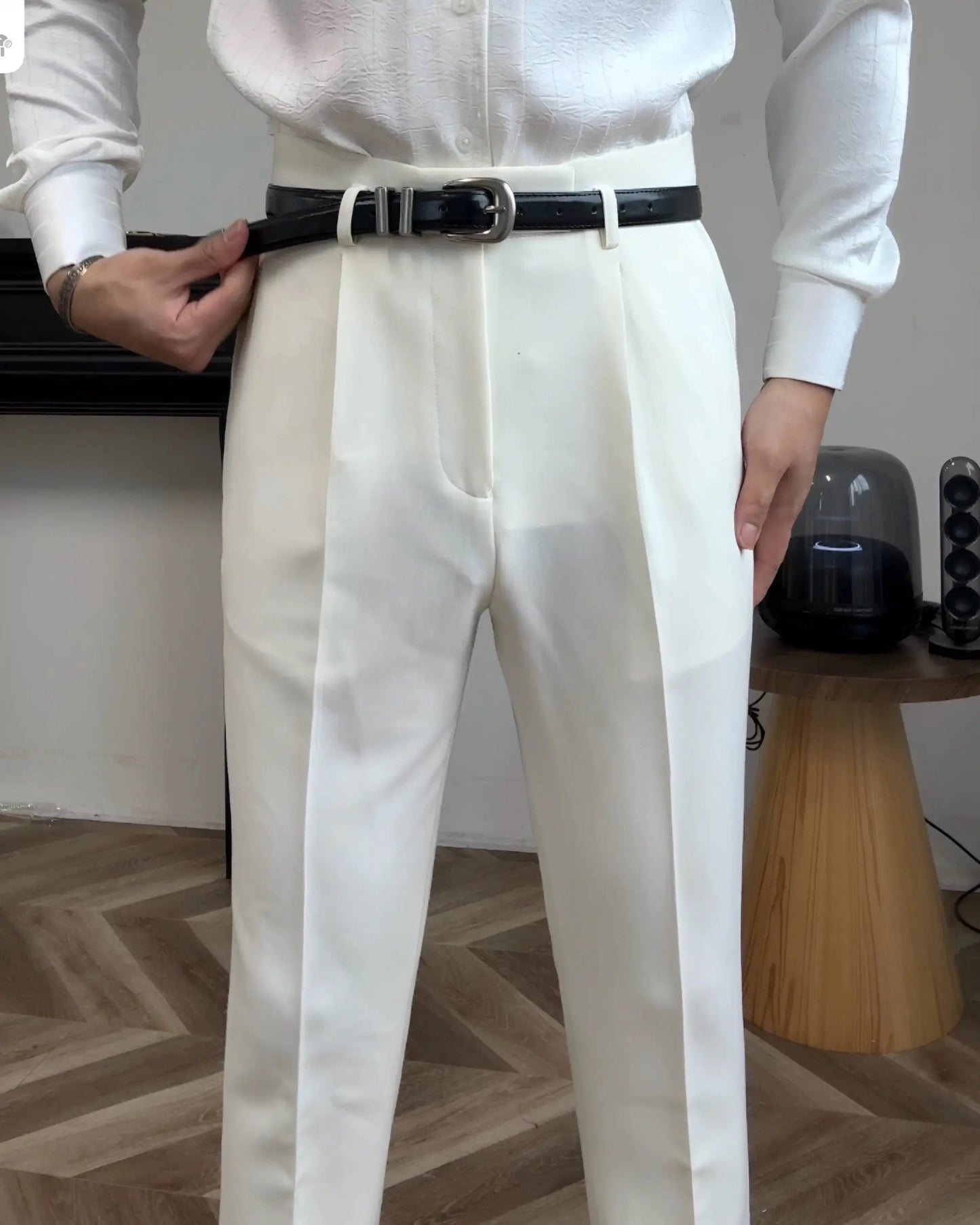 Classic Hollywood Pants (with Belt)