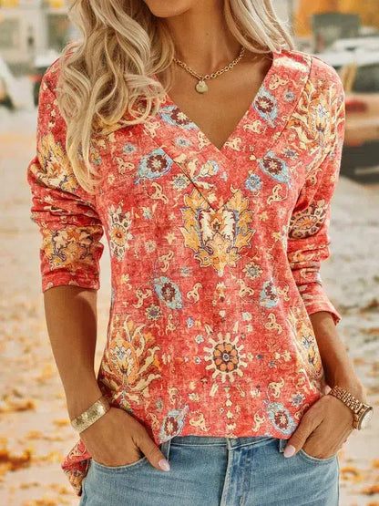 Flower Love Boho Top