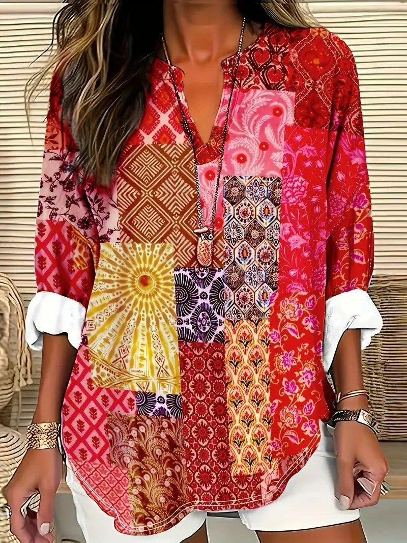 Flame View Long Sleeve Top