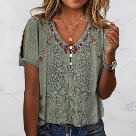 Fir Green Short Sleeve Shirt