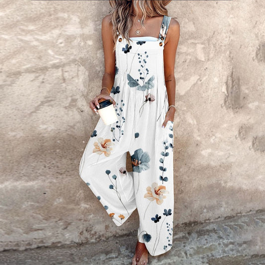Apolline | Ivory Floral Overall