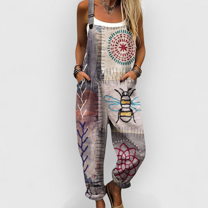 Odette | Bohemian Embroidered Overalls