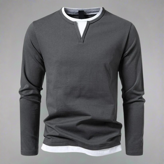 Wide View Men's Long Sleeve Shirt