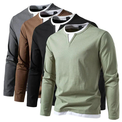 Wide View Men's Long Sleeve Shirt