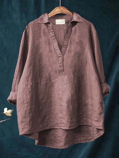 Andrea™ - Linen Blouse