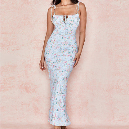Summer Dress with Floral Print