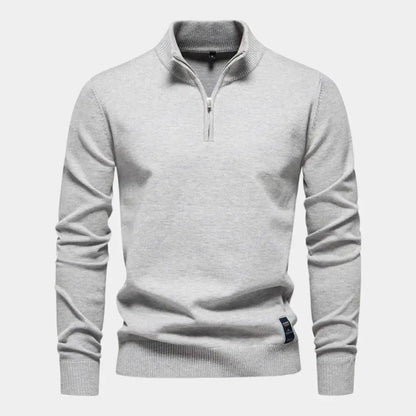 Half-Zip Knit Sweater