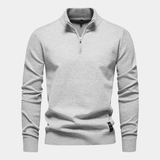 Half-Zip Knit Sweater