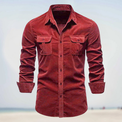 Earth Tone Cord Shirt